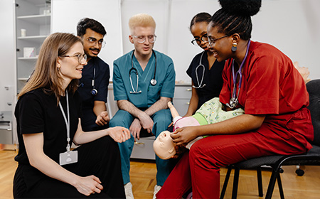 Basic health support under guidance and care and dignity in daily tasks