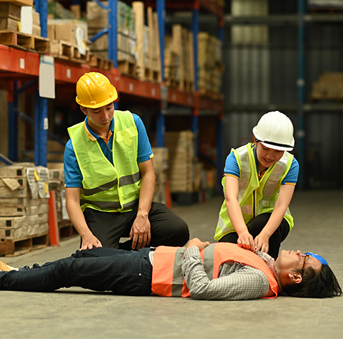 First Aid Officers on shift First Aid Officers on shift